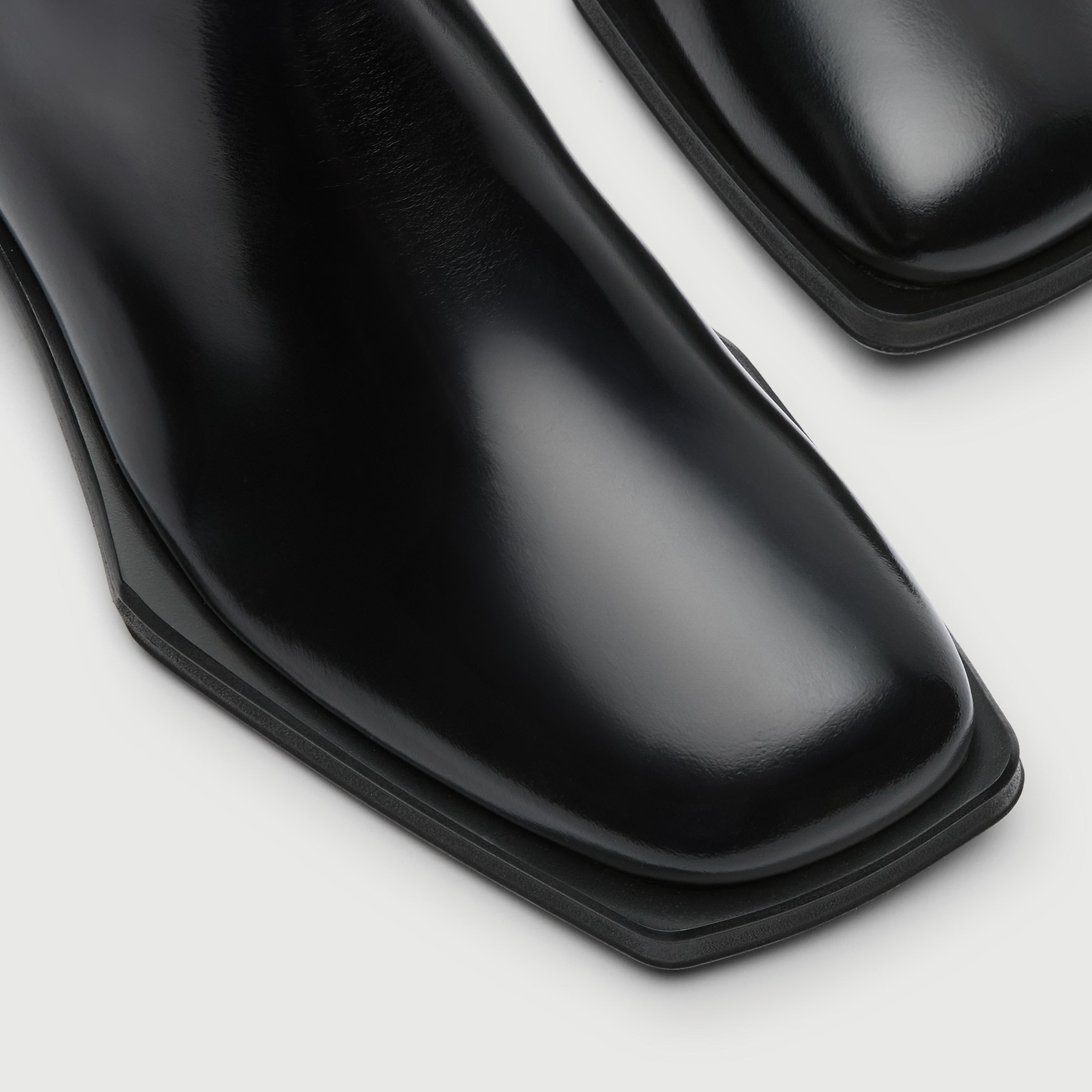 Walk London Mens Abbey Zip Up Cuban Heel Boot