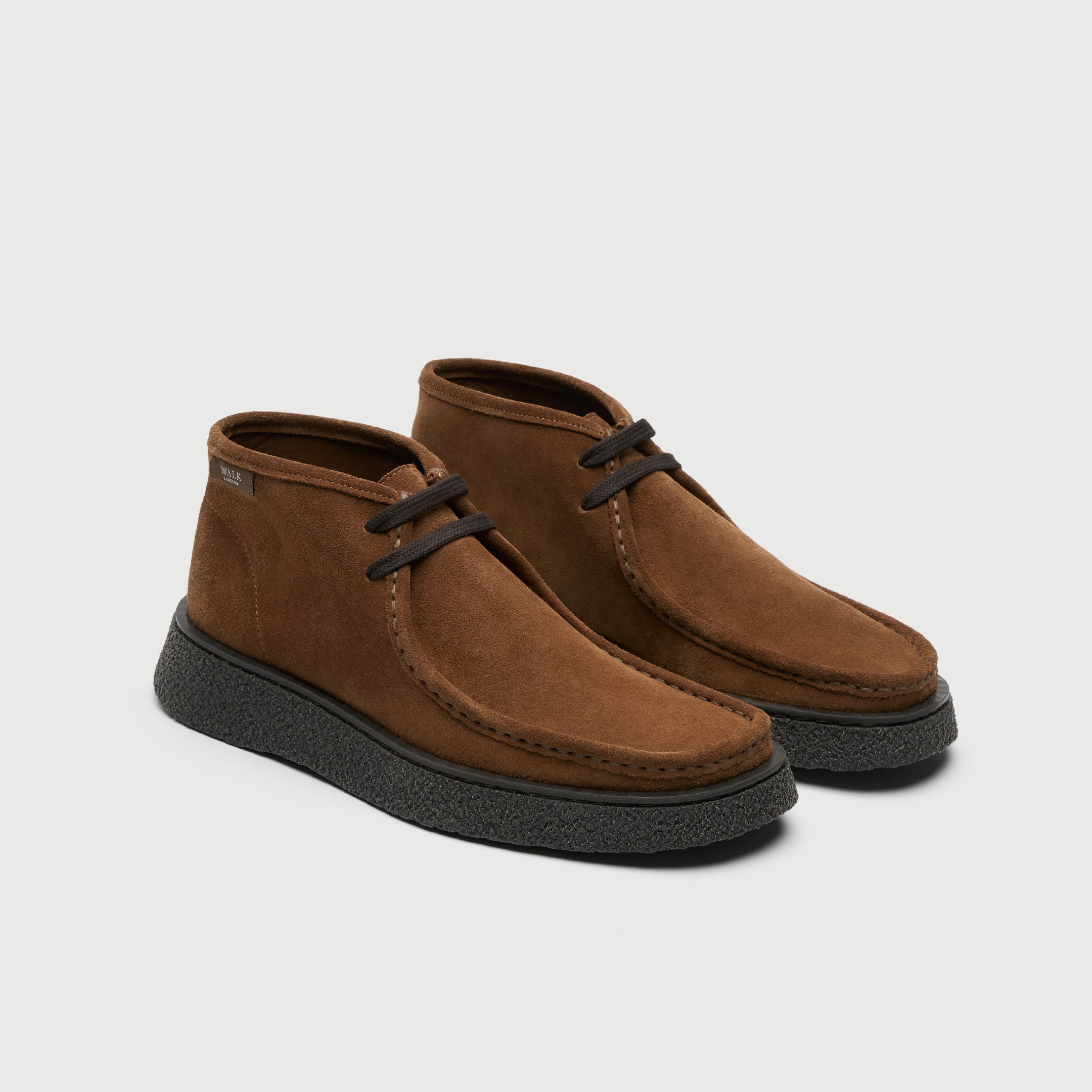 Walk London Mens Carnaby Chukka Boot - Tan Suede