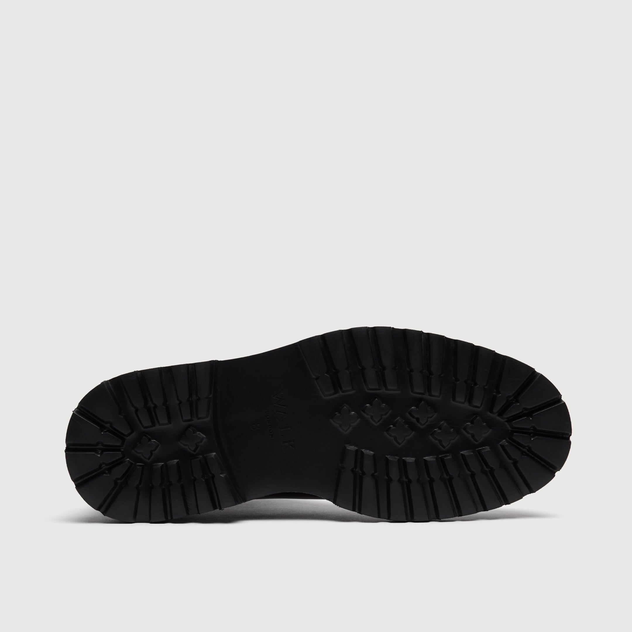 Walk London Hackney Chelsea Boot black lug sole