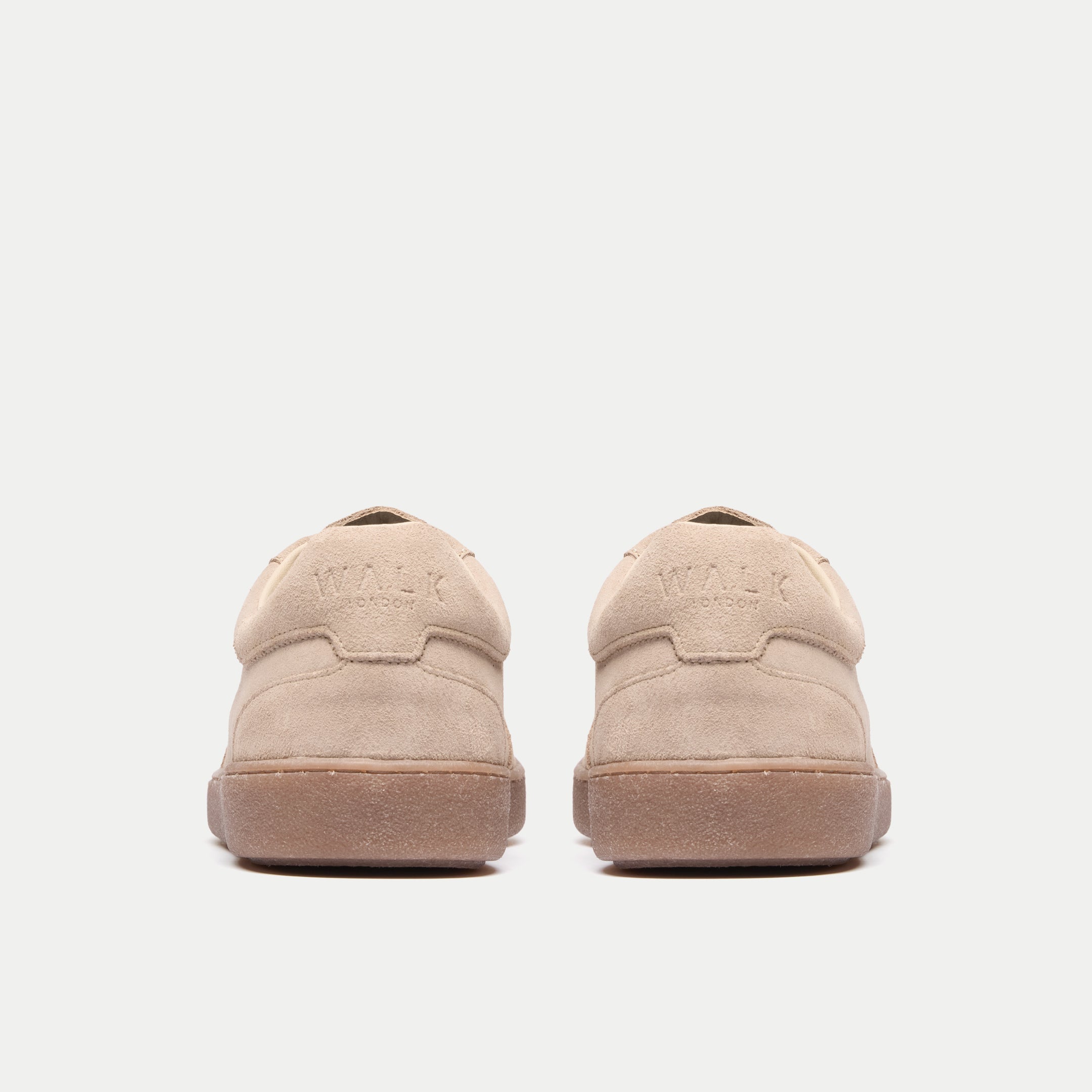 Mens Porto Trainer in Stone Suede | Walk London