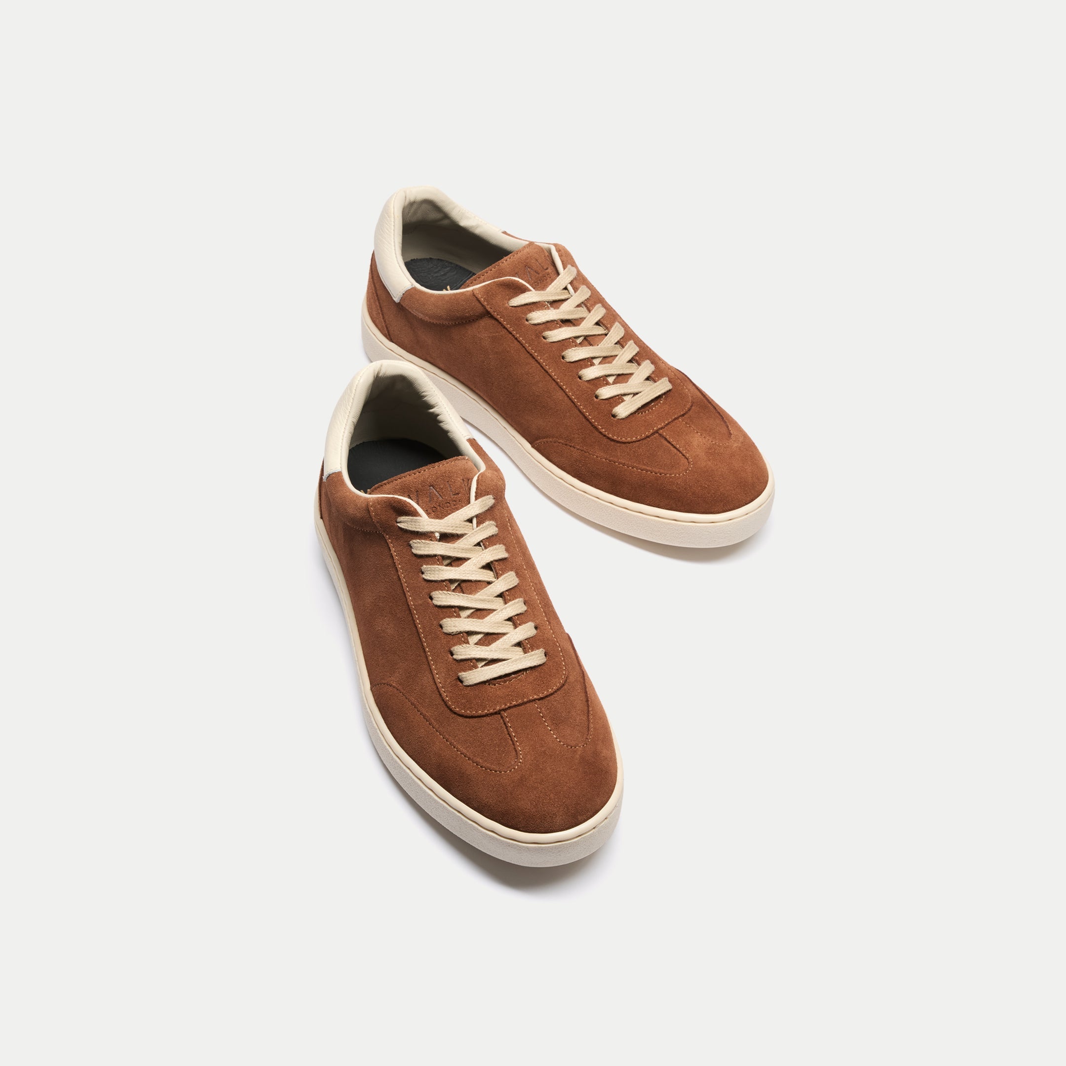 Mens Porto Trainer in Tan Suede | Walk London