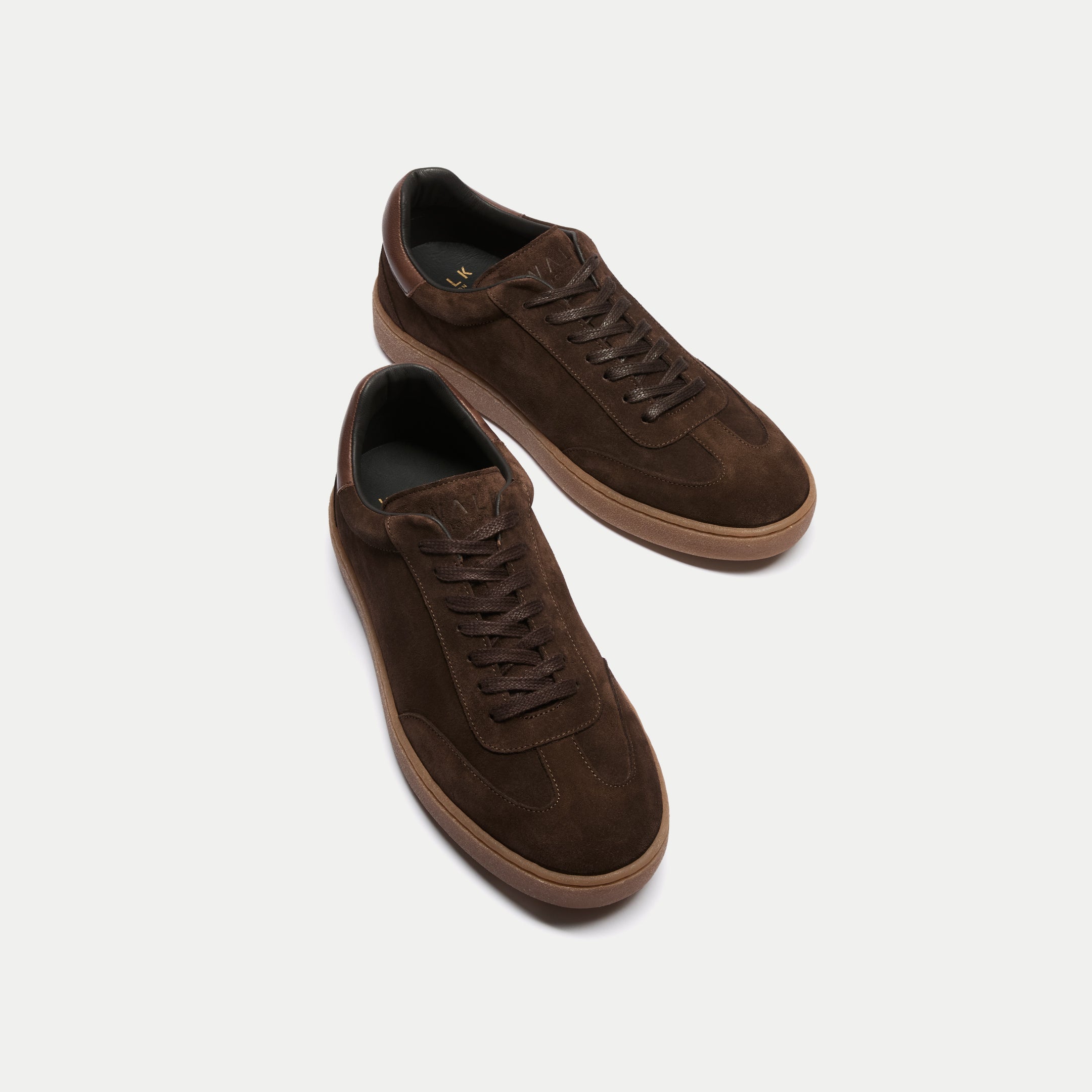 Mens Porto Trainer in Brown Suede | Walk London