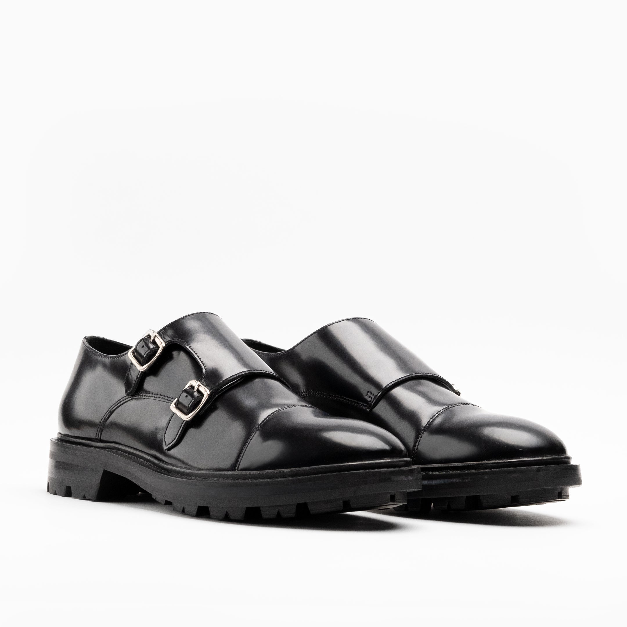 Walk London Justin Monk Strap Shoe