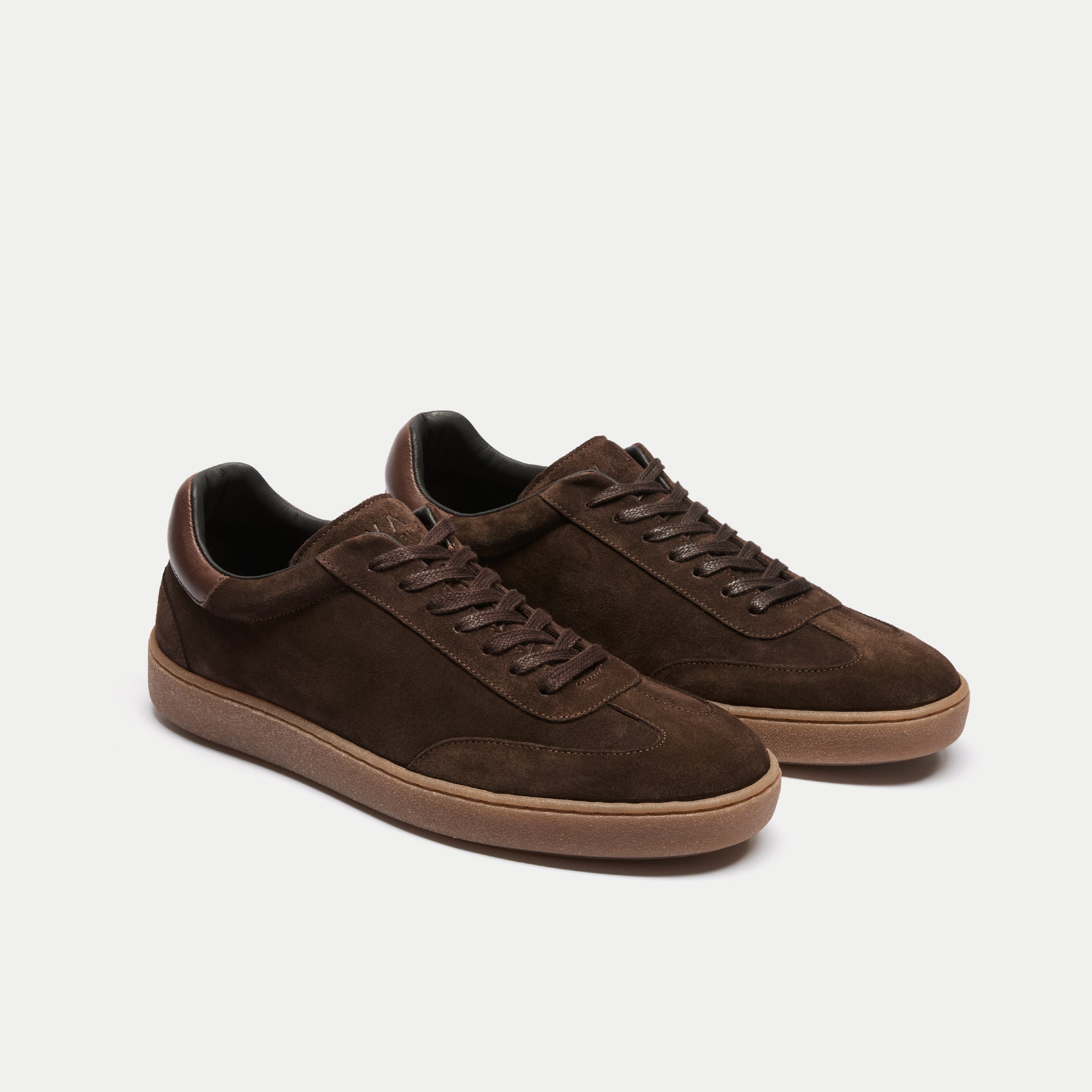 Mens Porto Trainer in Brown Suede | Walk London