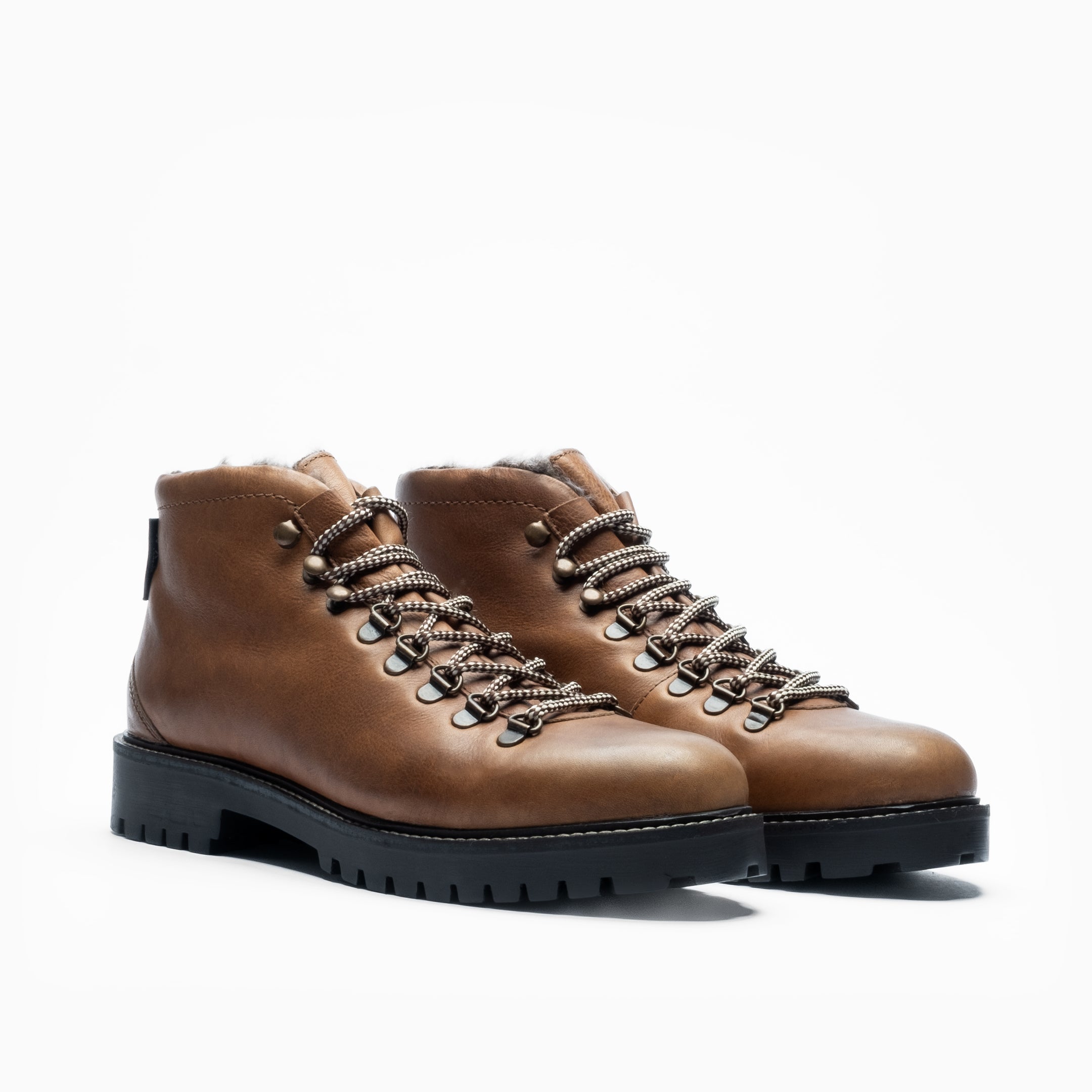 WALK London Sean Low Hiking Boot Tan