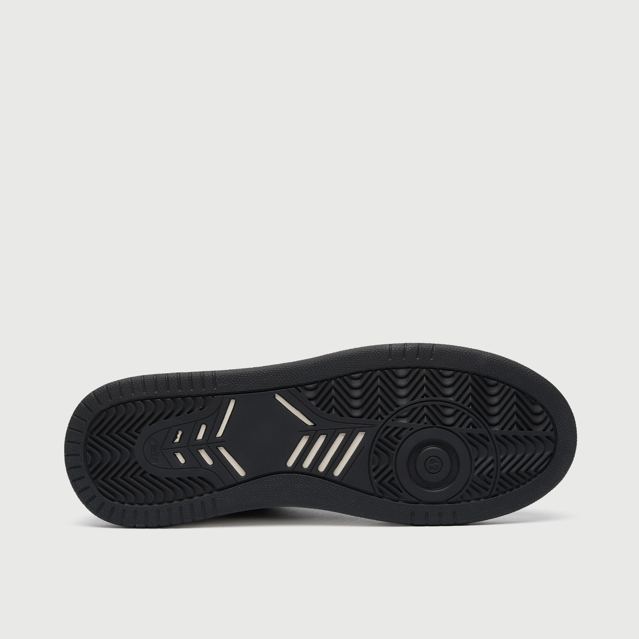 Walk London Men's Santa Monica Trainer in Black Leather