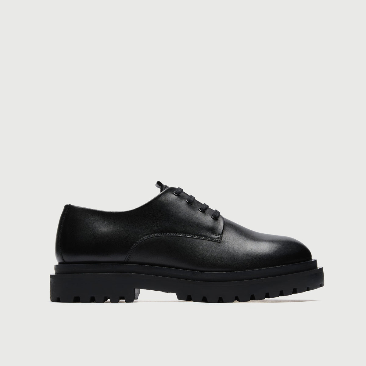Sully Derby Shoe | Black Leather | Official Site