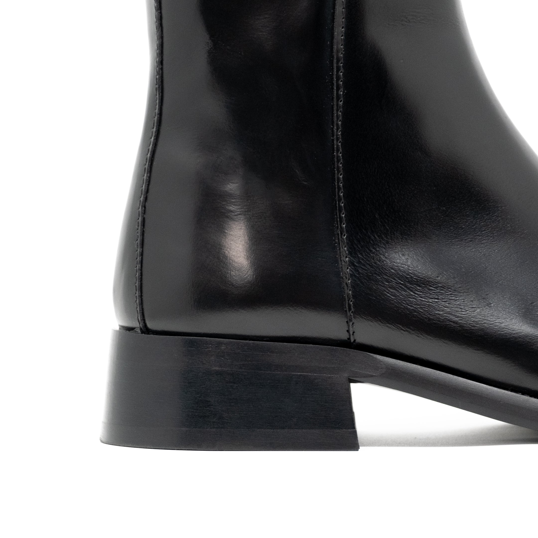 Abbey Zip Up Cuban Heel Boot