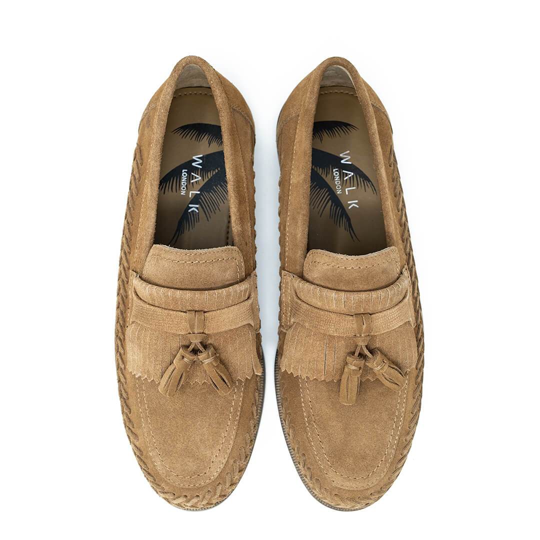 Arrow Tassel Loafers