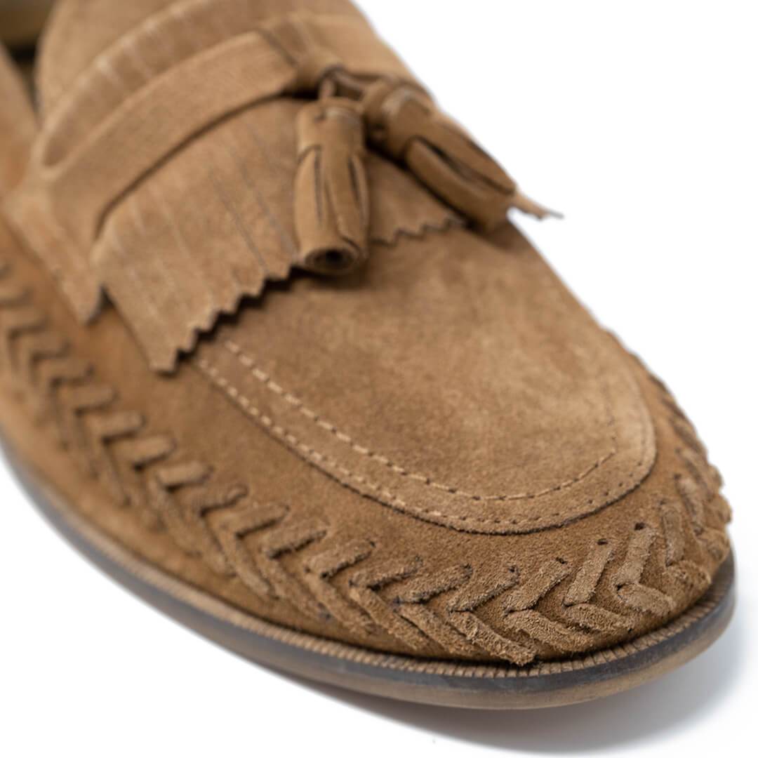 Arrow Tassel Loafers