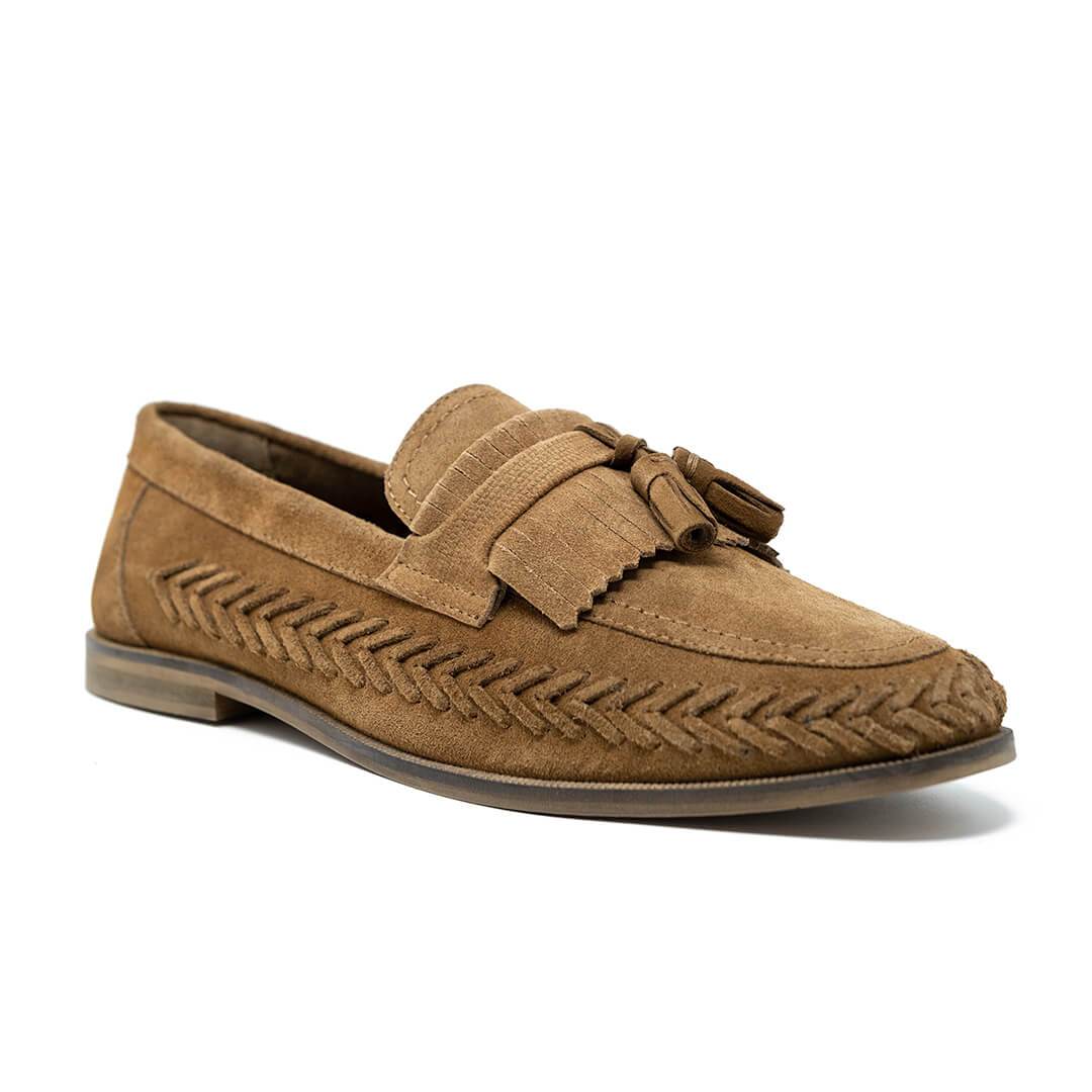 Arrow Tassel Loafers