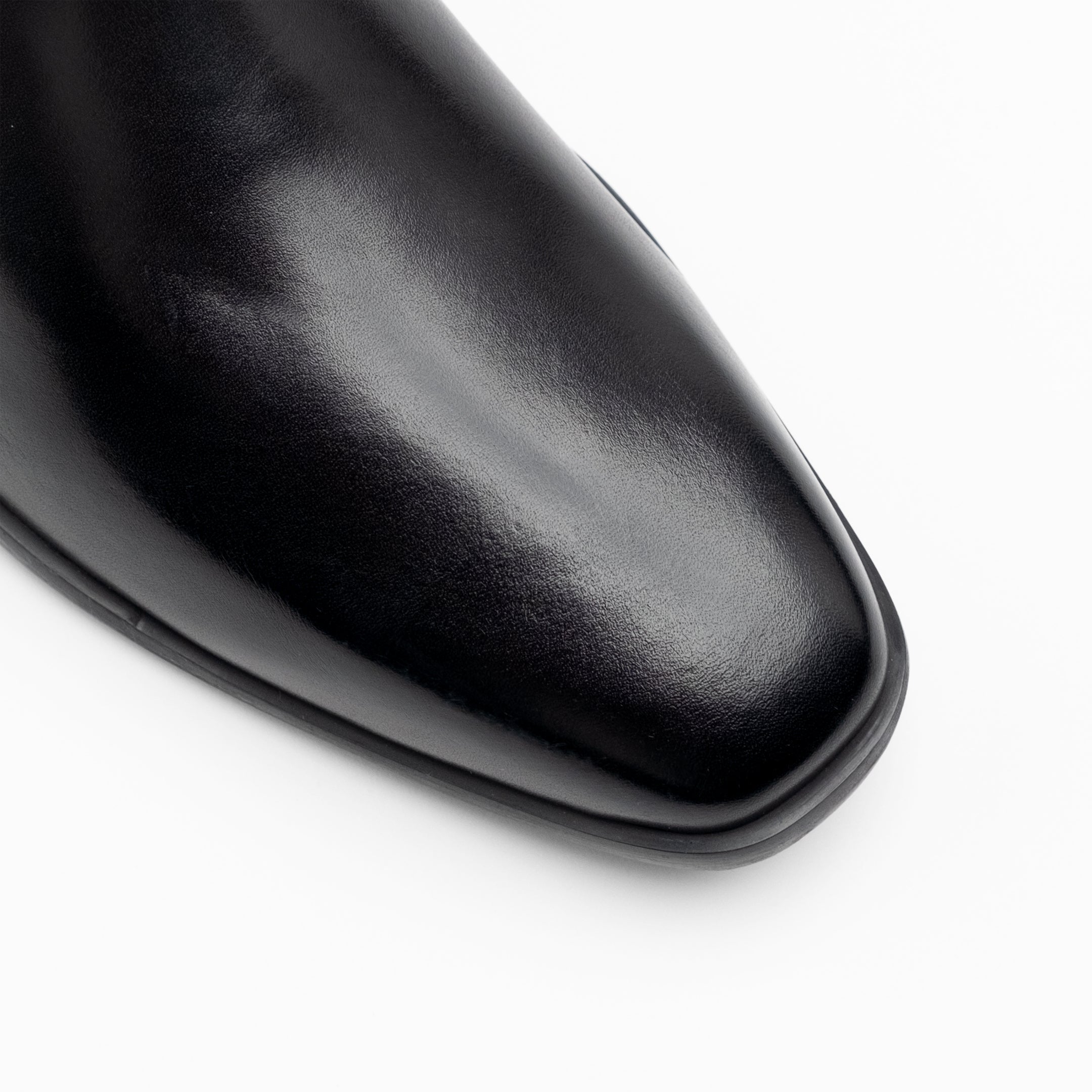 Walk London Mens City Chelsea Boot in Black Leather