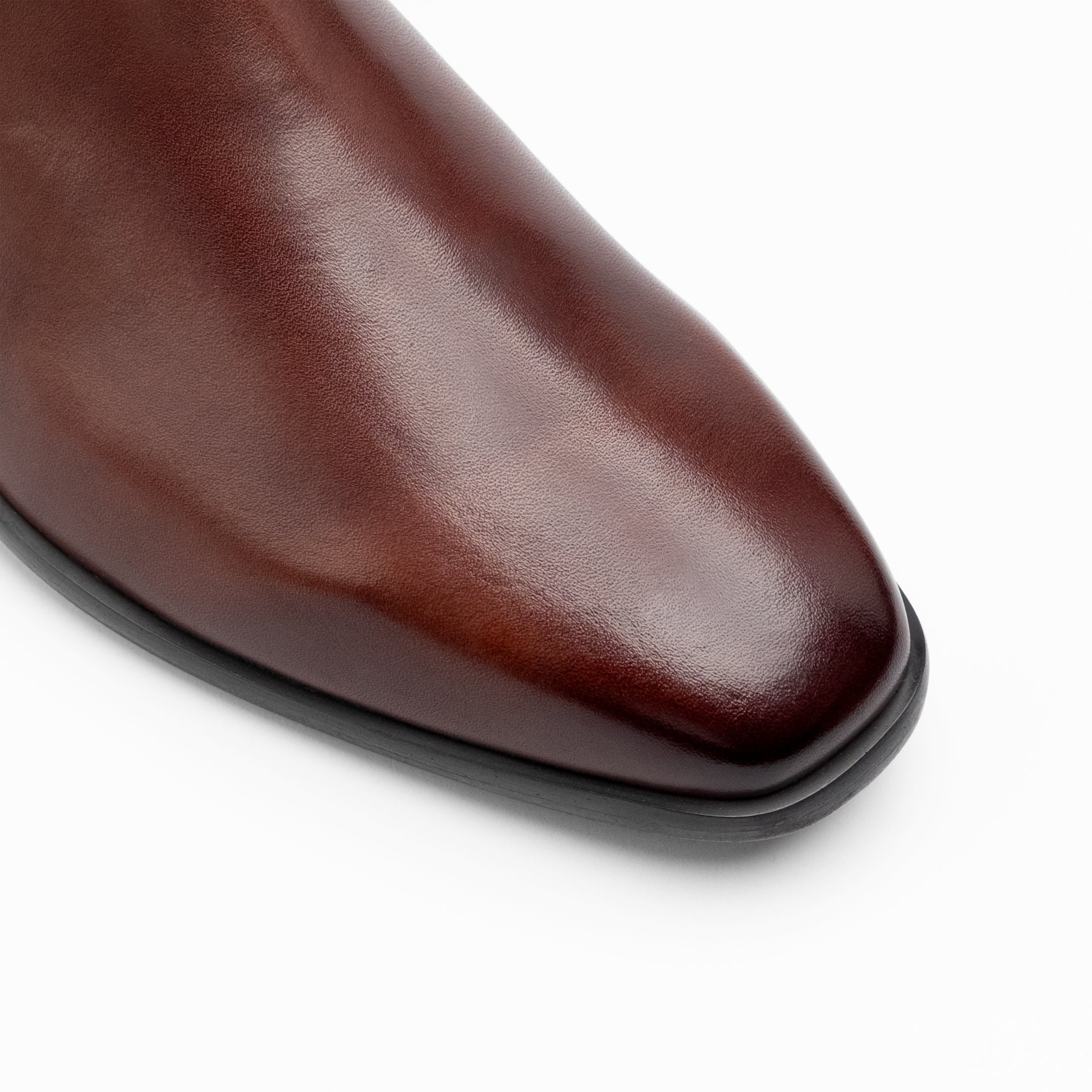 Walk London Mens City Chelsea Boot in Brown Leather