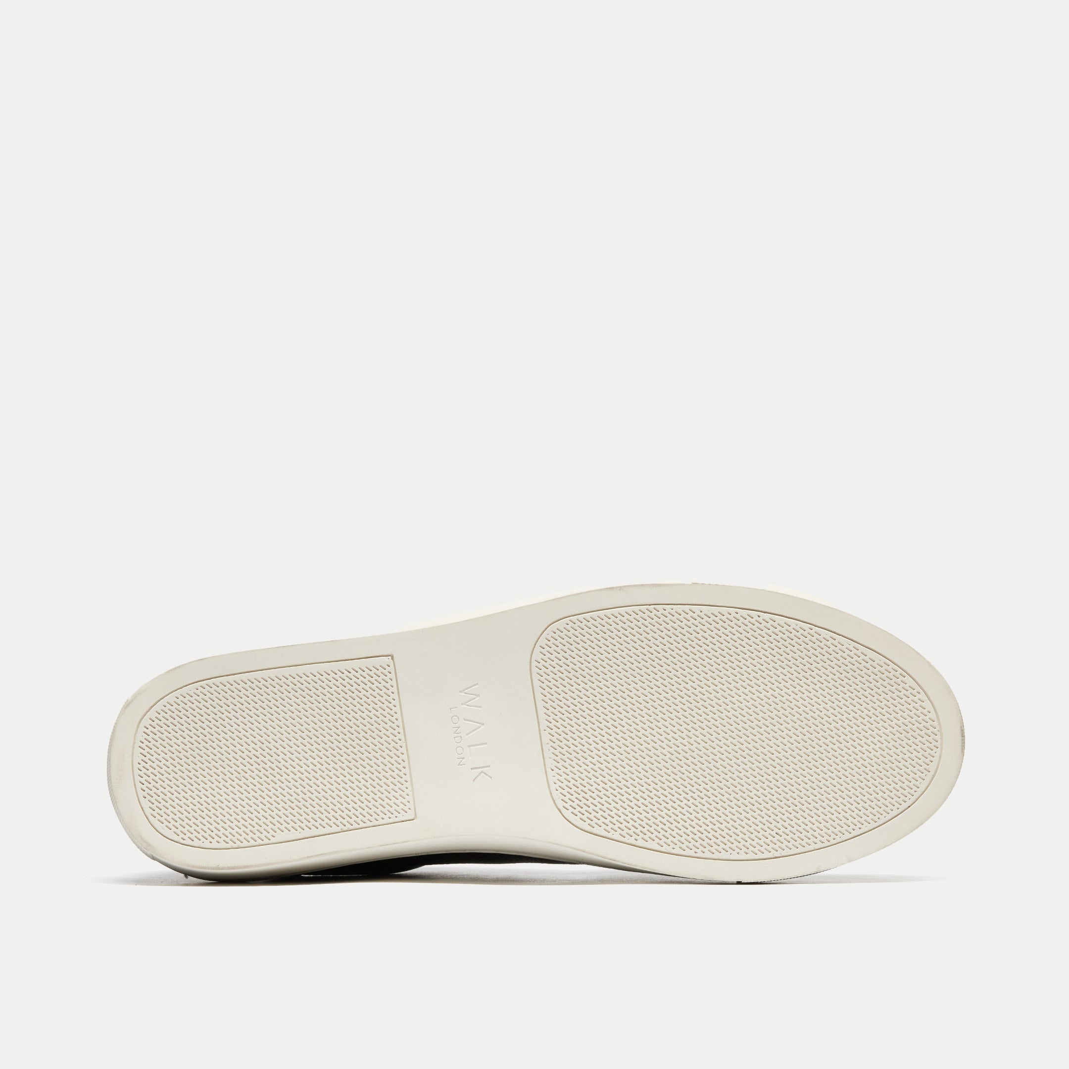 Walk London Mens Harrison Sneaker in Black Leather