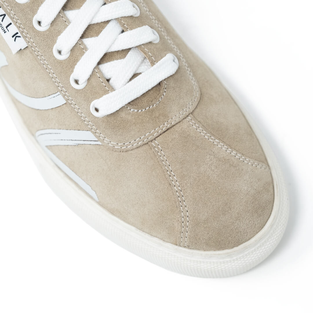 WALK London Hawk Sneaker Sand Suede