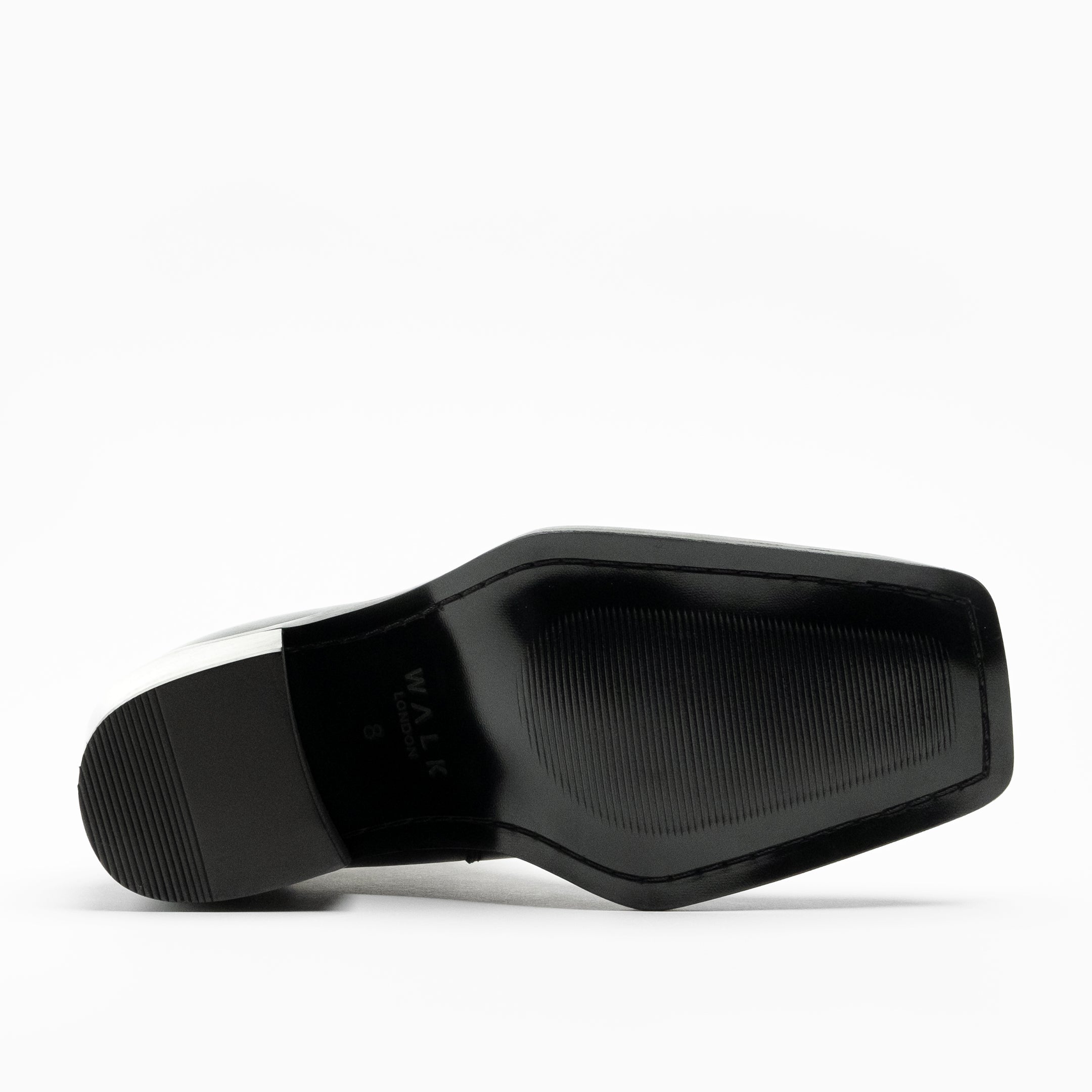 Walk London Mens - Nola Chelsea Boot - Black Leather