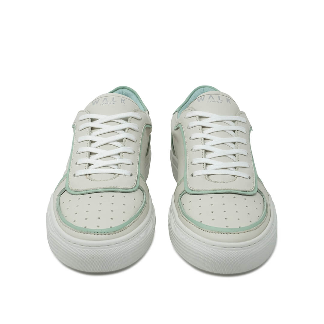 WALK London Valley Trainer Mint Leather