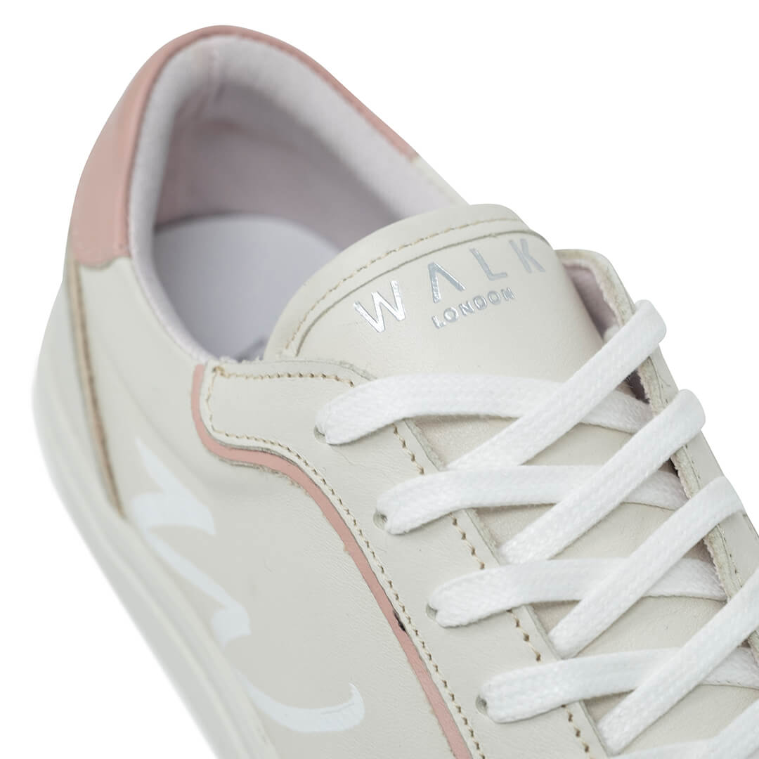 WALK London Valley Trainer Nude Leather