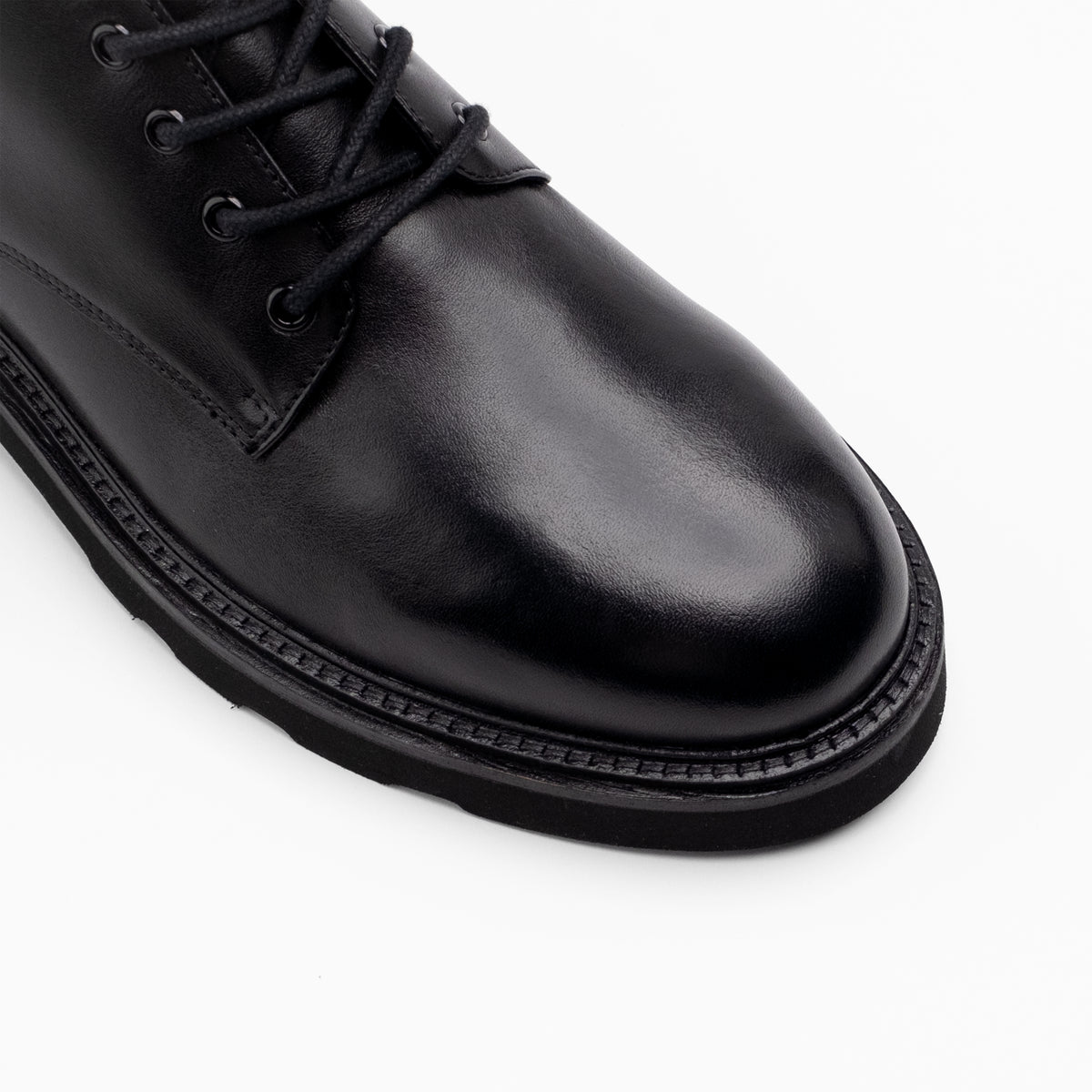 Max Lace Boot | Black | Walk London | Official Site