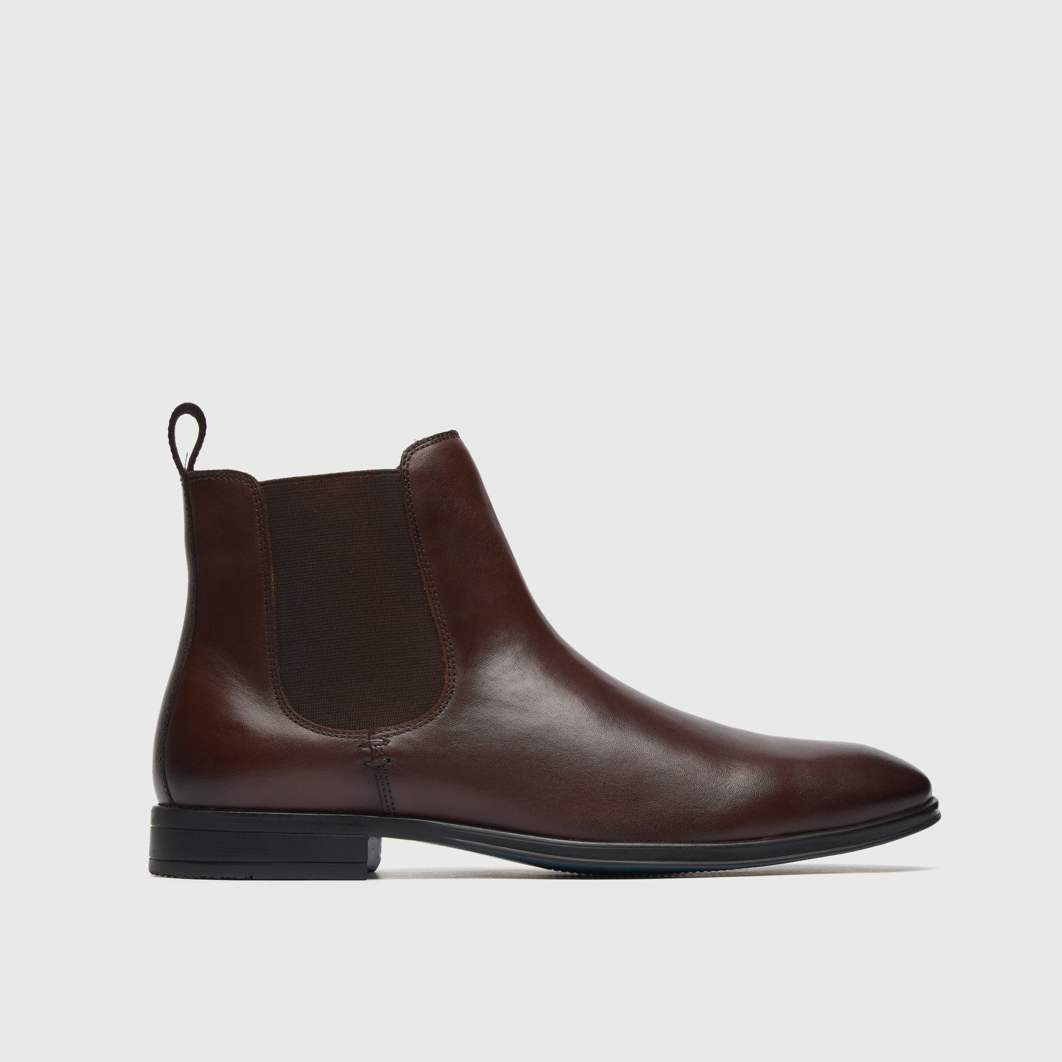Walk London Oscar chelsea boot in brown leather