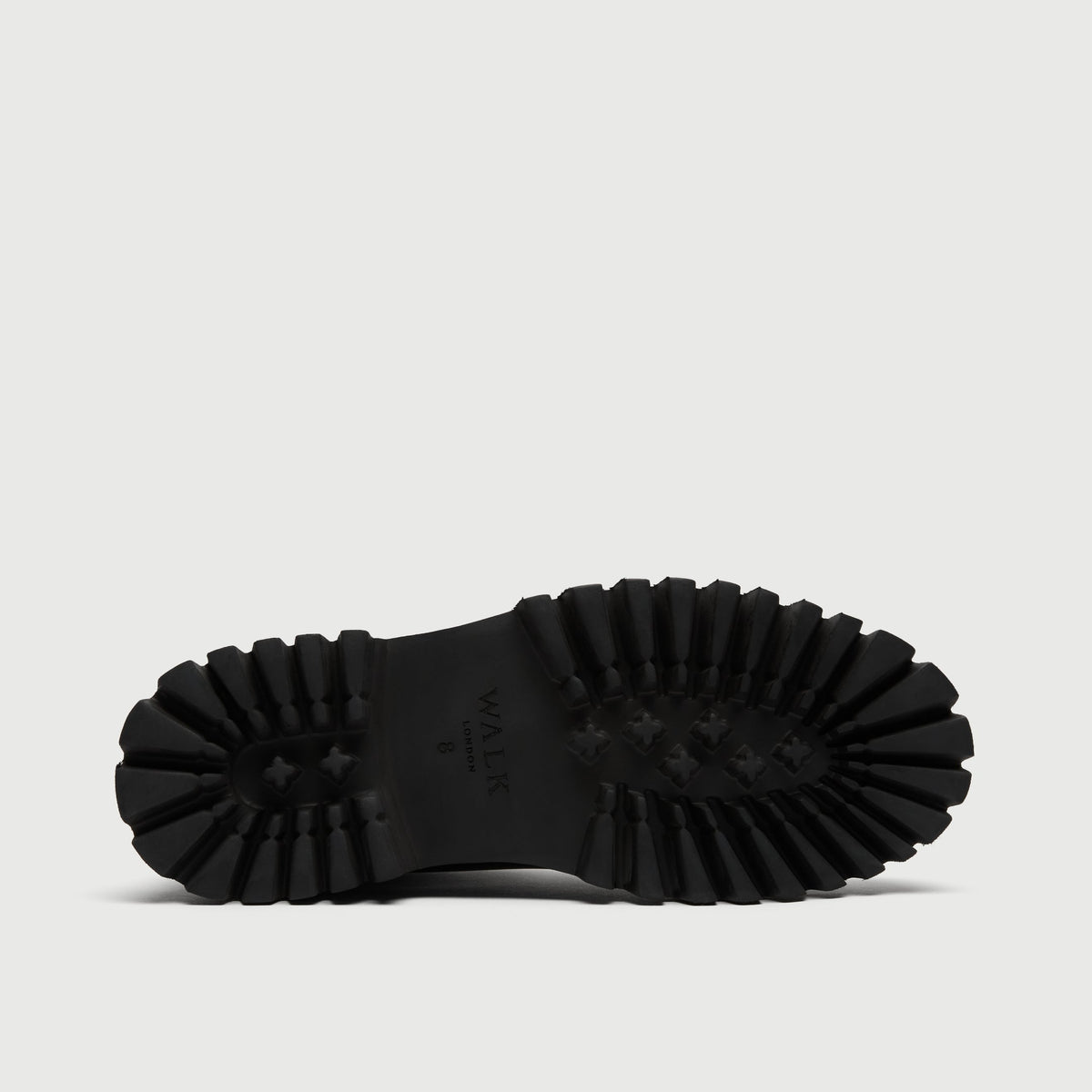 Walk London Blackheath Hiking Boot black lug sole view