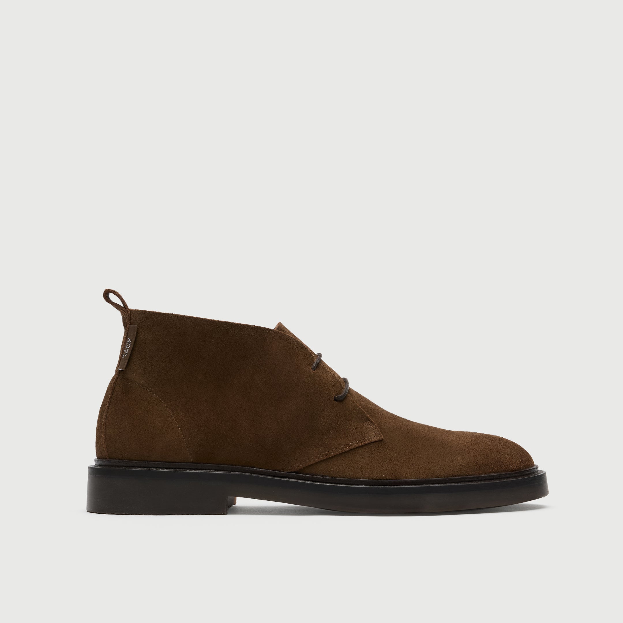 Walk London Mens Camden Chukka Boot - Tan Suede