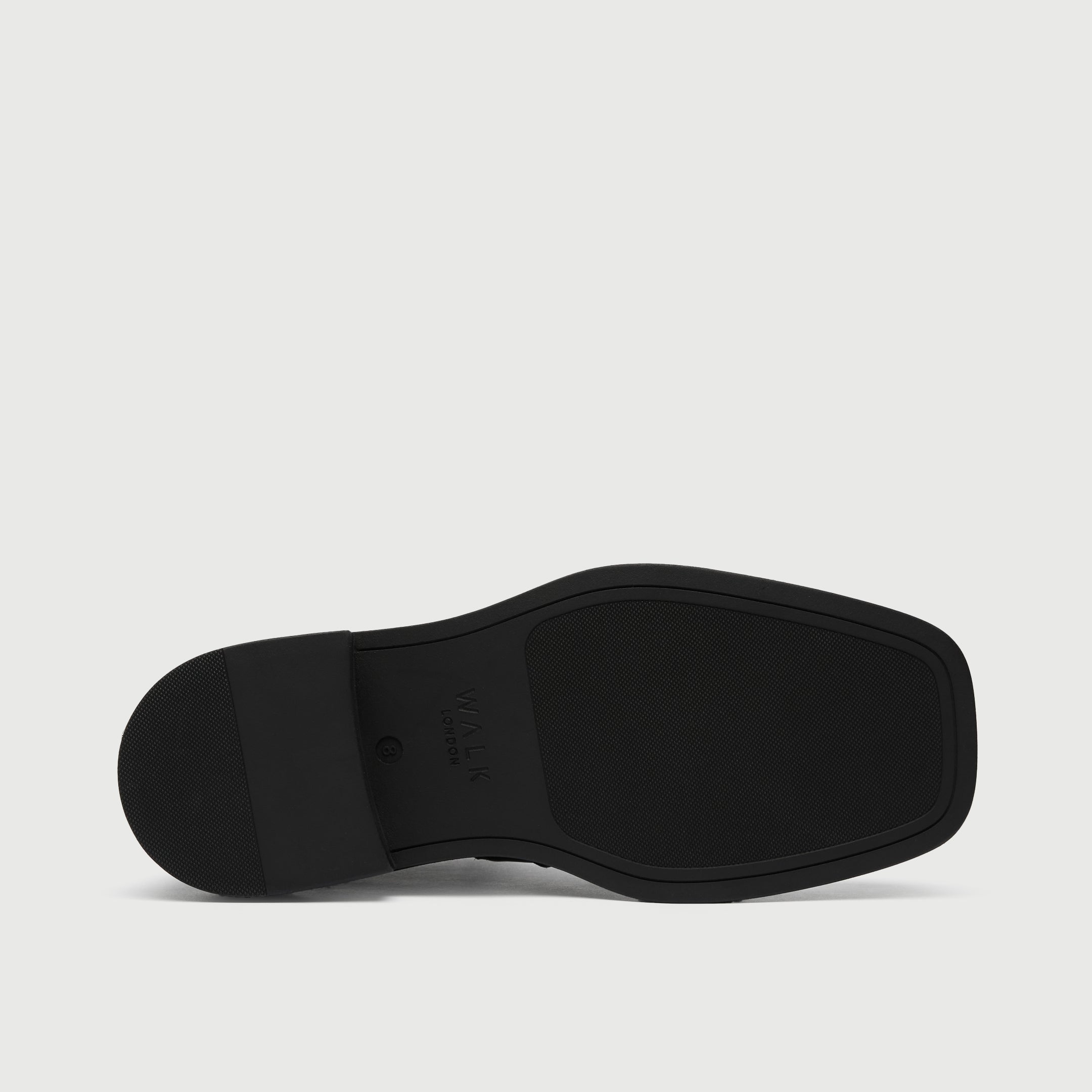 Walk London Mens Islington Chelsea Boot in Black Leather