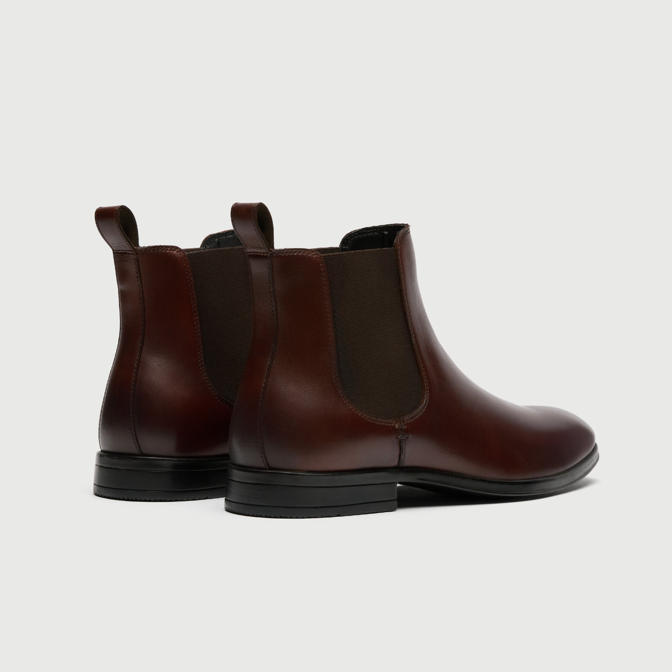 Walk London Oscar Chelsea Boot in Brown Leather 