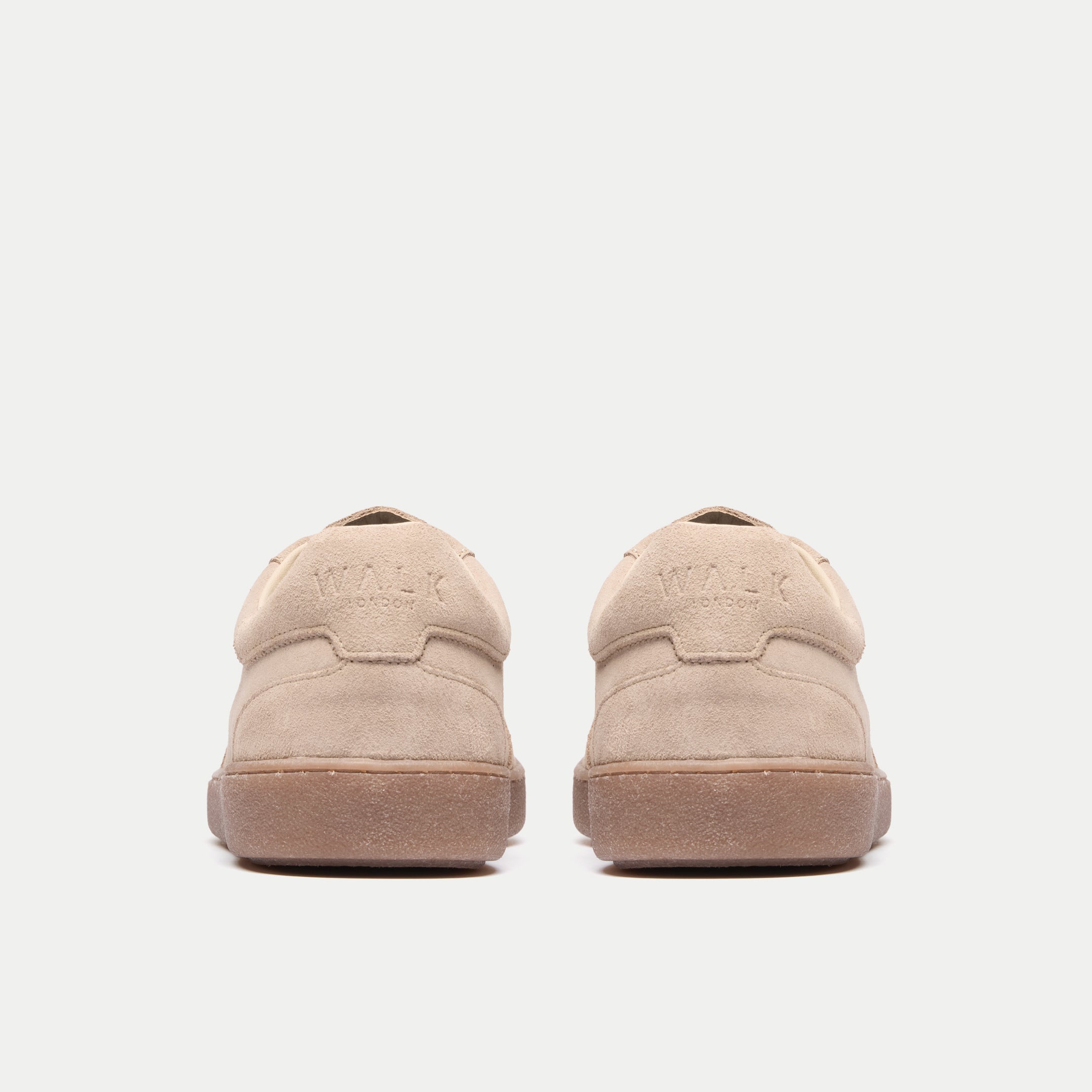 Mens Porto Trainer in Stone Suede | Walk London