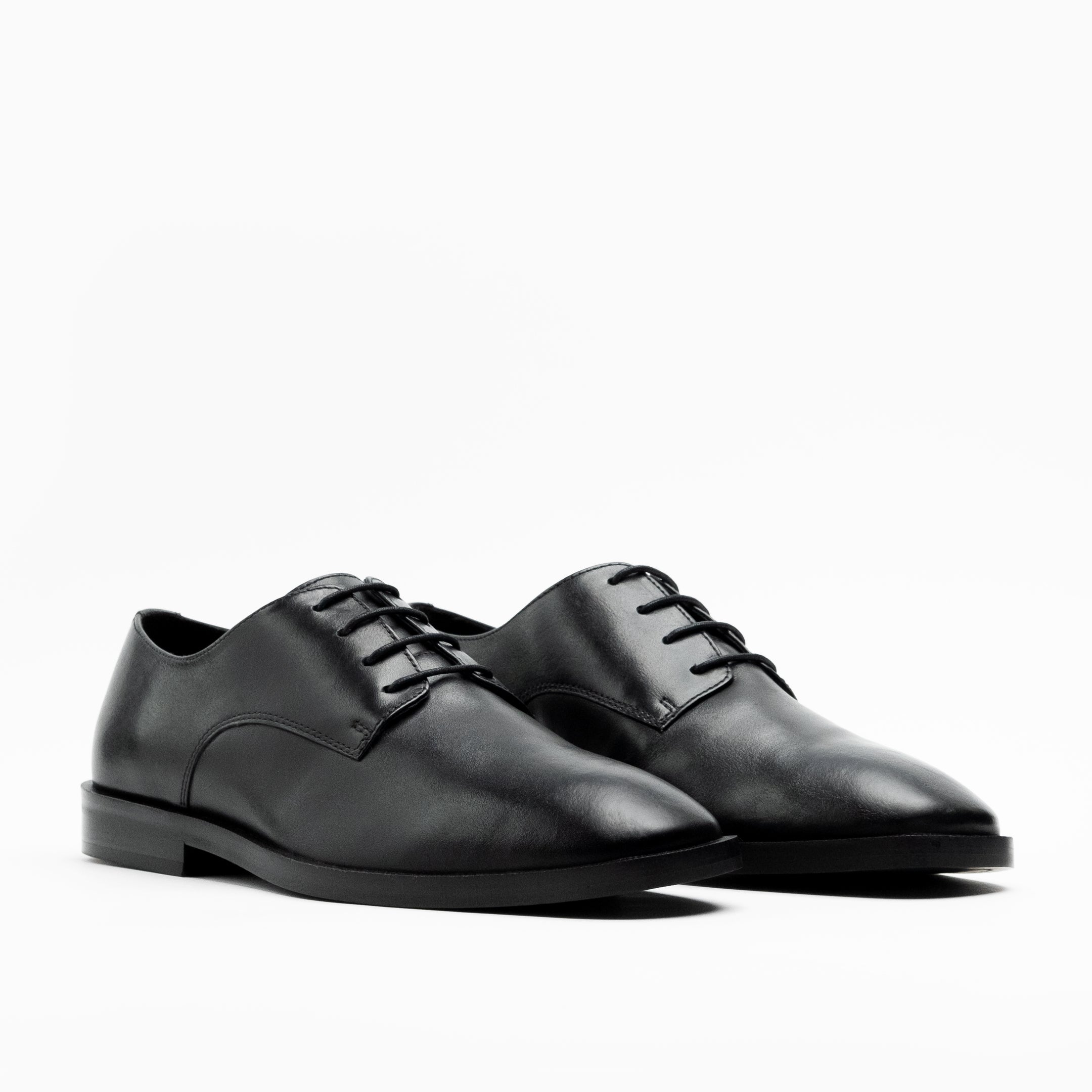Product Video - Walk London Alex Derby Shoe - Black Leather