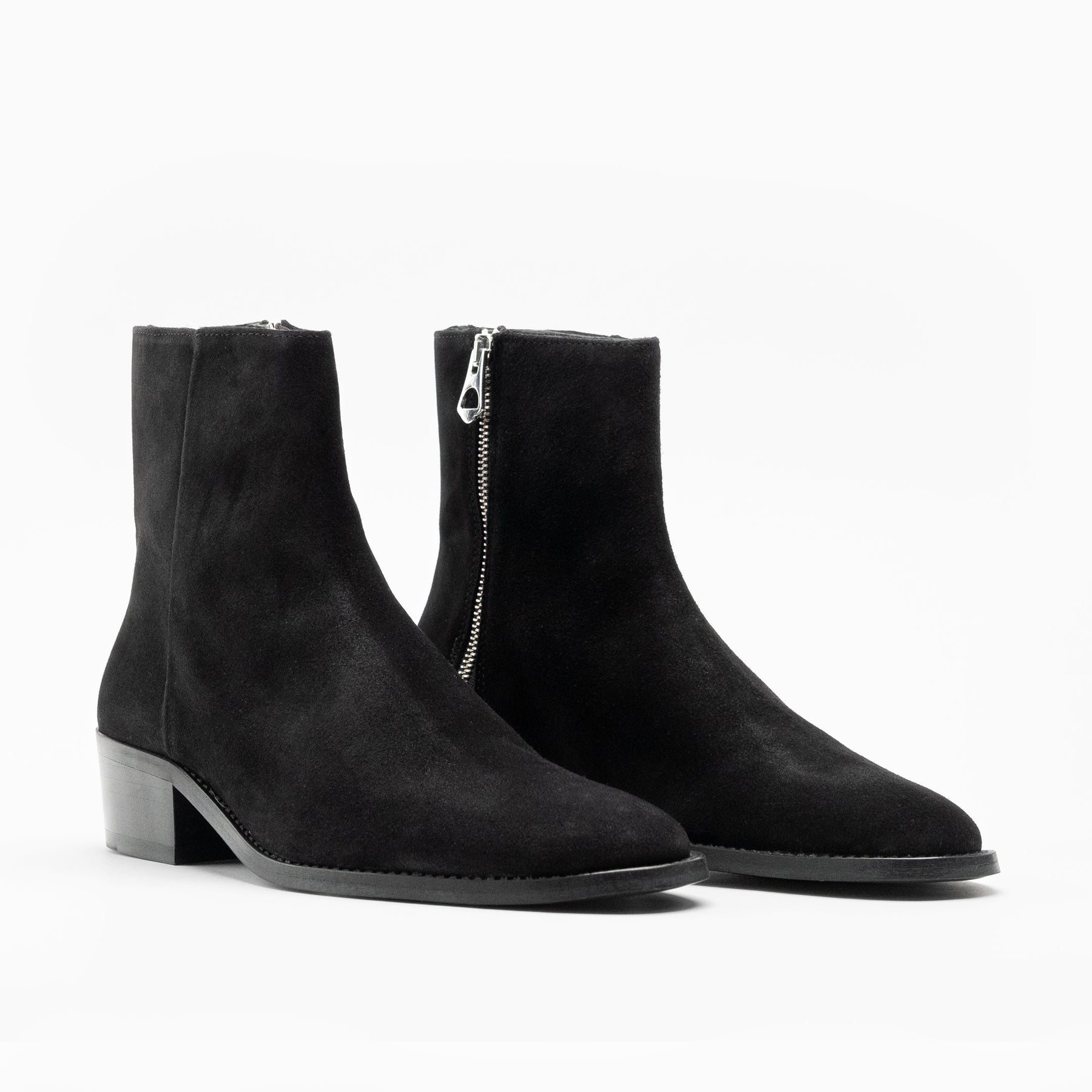 snakeskin cuban heel boots