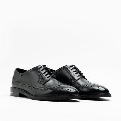 Oliver Brogue - Black Leather