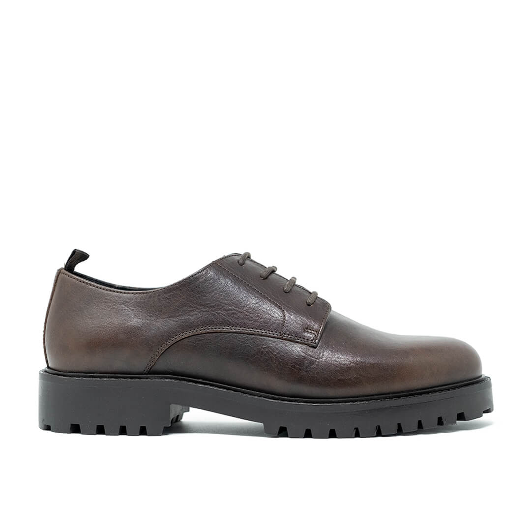 WALK London Sean Derby Brown Leather