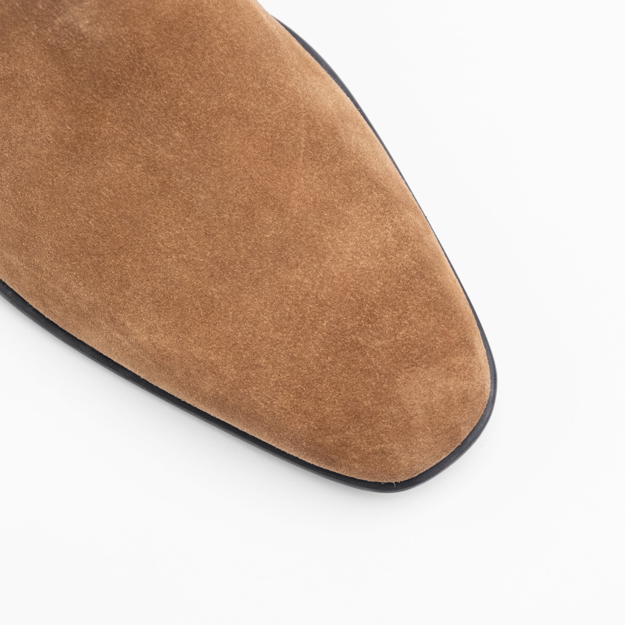 Walk London Mens City Chelsea Boot in Tan Suede