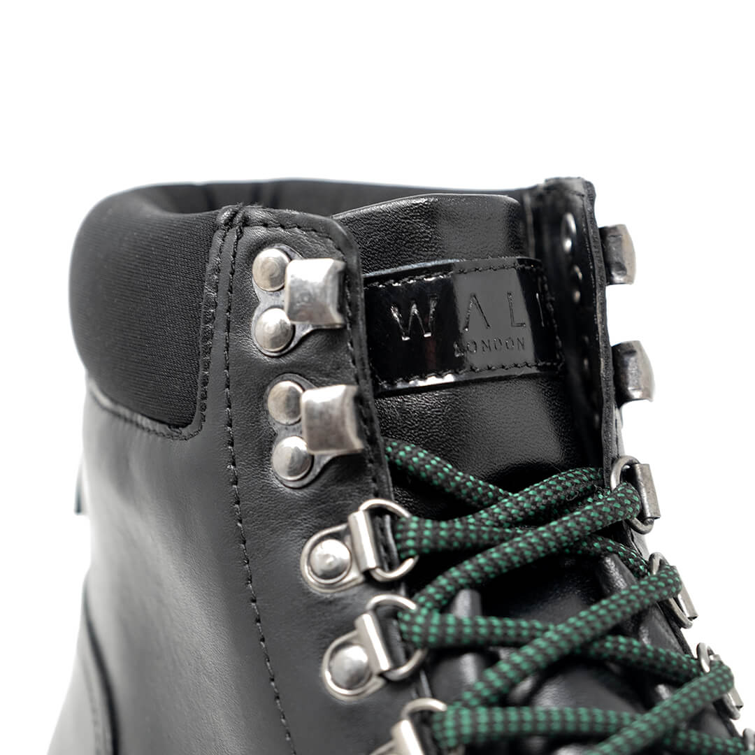 Everest Hiking Boot Black Leather Tongue