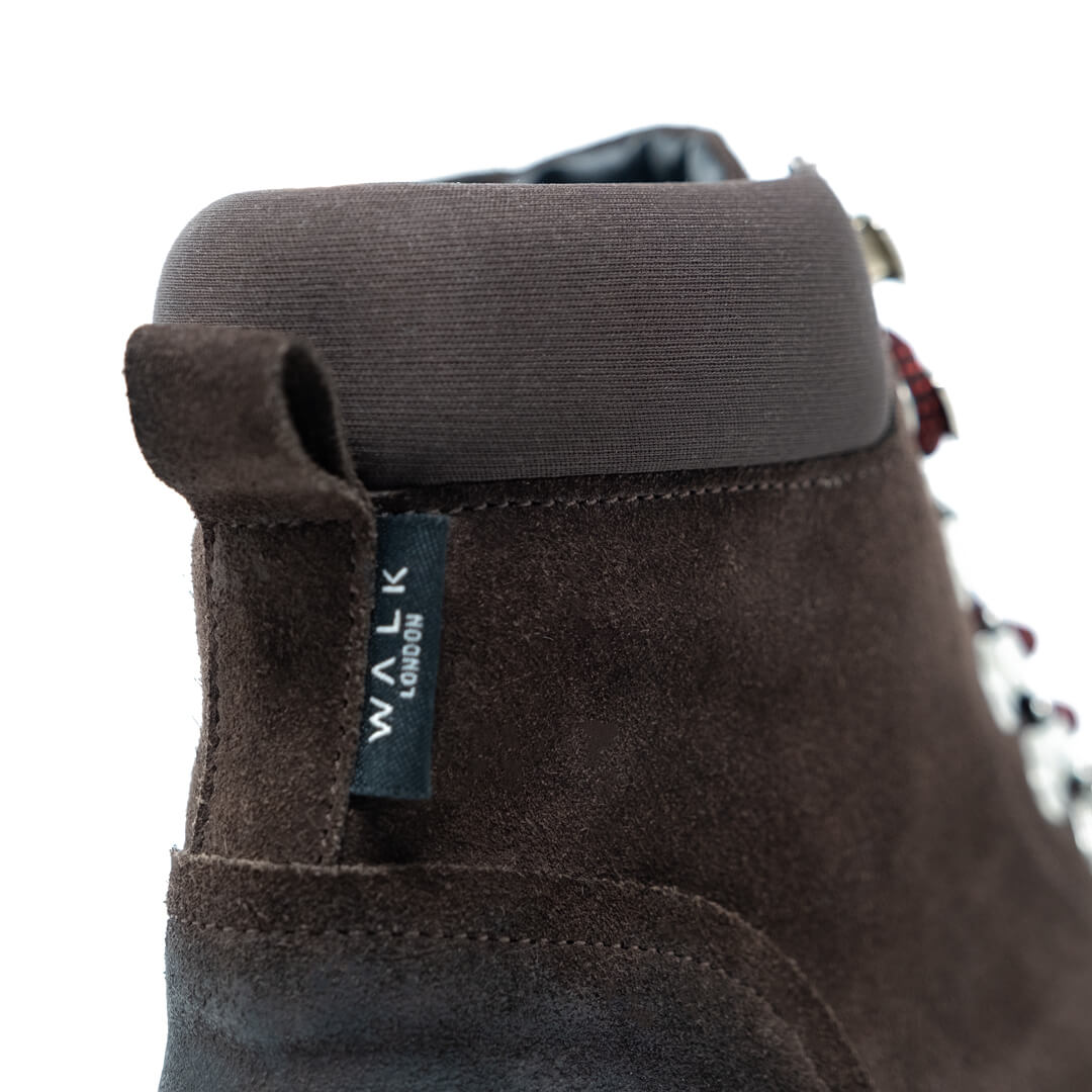 WALK London Everest Hiking Boot Brown Suede