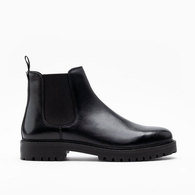Walk London Sean Chelsea Boot | Black Leather | Official Site