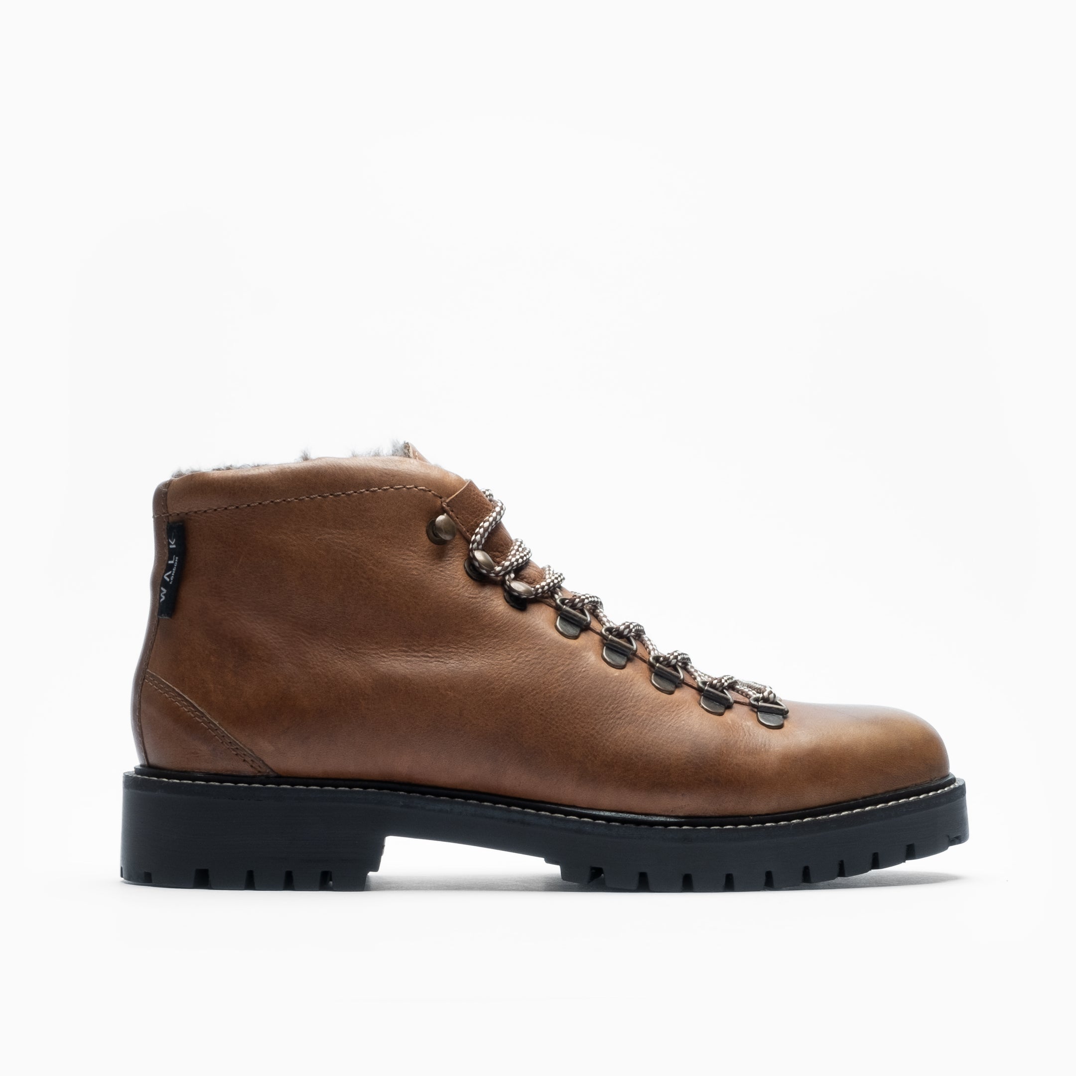 WALK London Sean Low Hiking Boot Tan