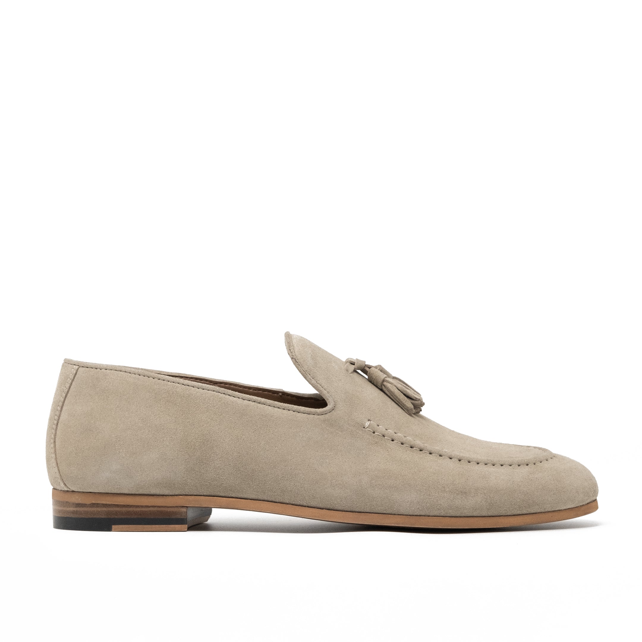Beige best sale tassel loafers
