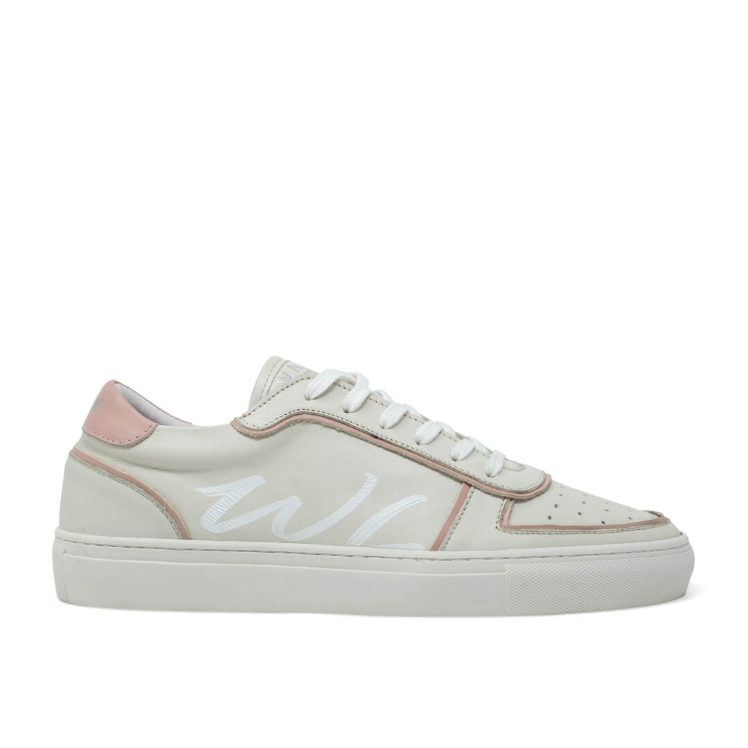 WALK London Valley Trainer Nude Leather