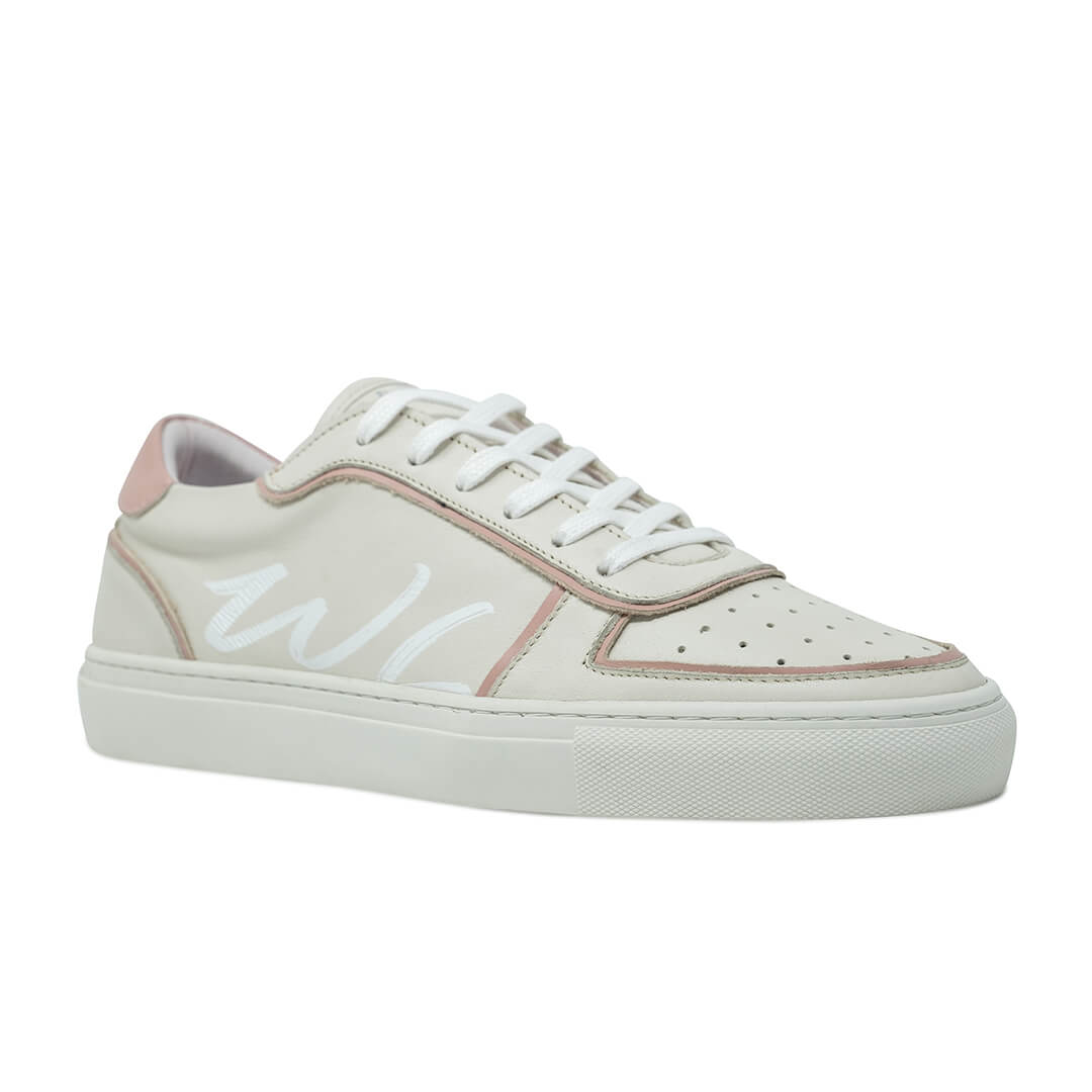 WALK London Valley Trainer Nude Leather