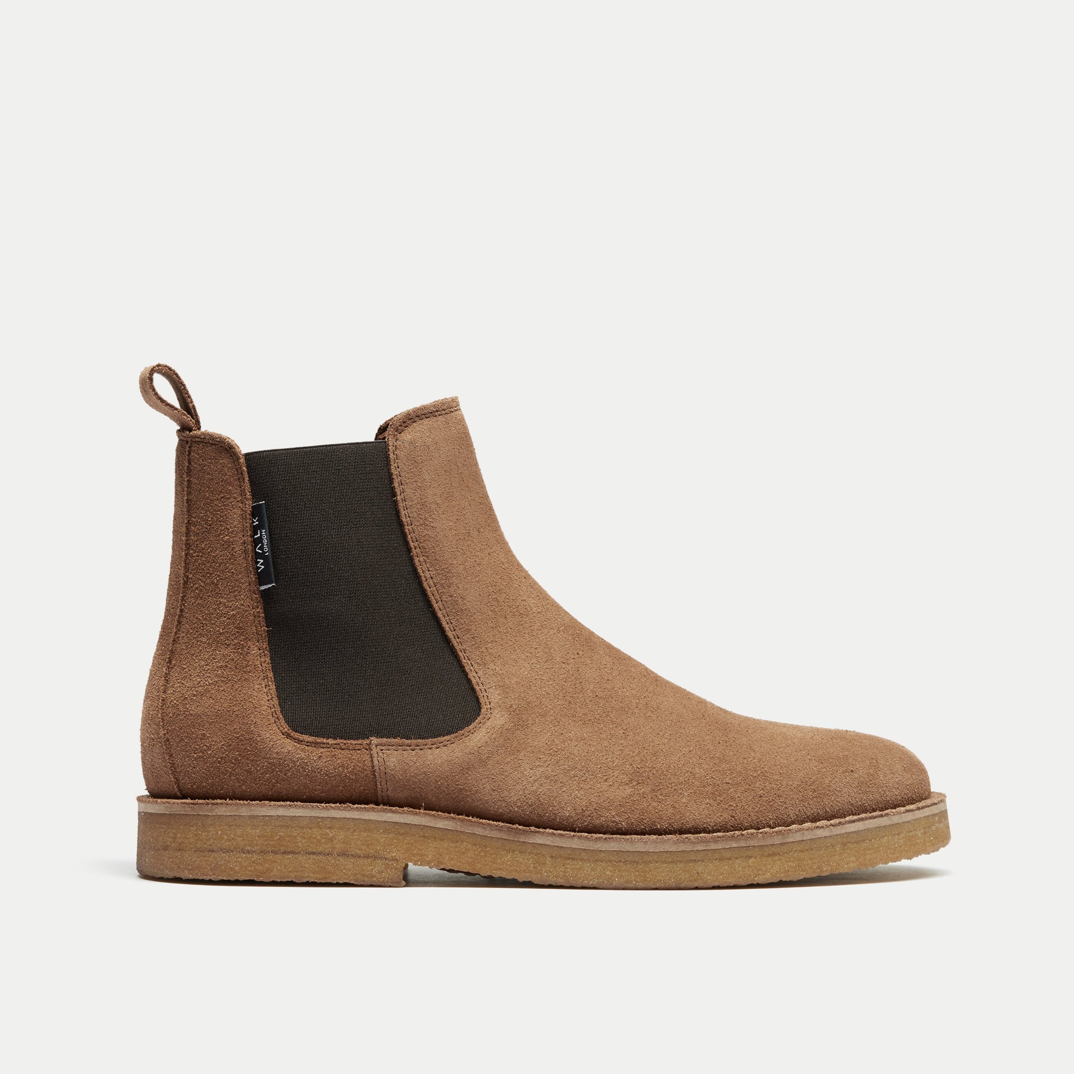 Walk London Verona Chelsea Boot Taupe Suede Official Site